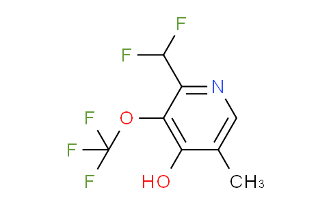 2-(Difluoromethyl)-4-hydroxy-5-methyl-3-(trifluoromethoxy)pyridine