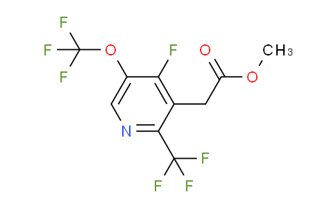 AM163248 | 1803667-94-8 | Methyl 4-fluoro-5-(trifluoromethoxy)-2-(trifluoromethyl)pyridine-3-acetate