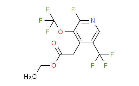 AM163255 | 1806263-93-3 | Ethyl 2-fluoro-3-(trifluoromethoxy)-5-(trifluoromethyl)pyridine-4-acetate