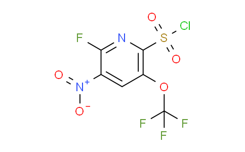 AM163256 | 1803943-76-1 | 2-Fluoro-3-nitro-5-(trifluoromethoxy)pyridine-6-sulfonyl chloride