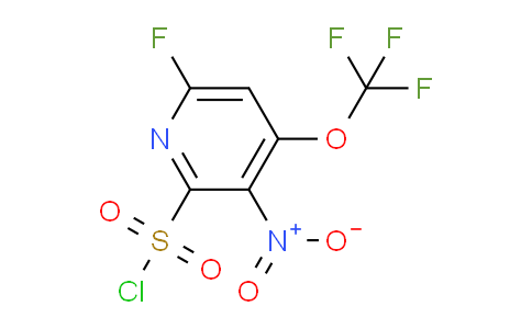 AM163269 | 1804759-92-9 | 6-Fluoro-3-nitro-4-(trifluoromethoxy)pyridine-2-sulfonyl chloride