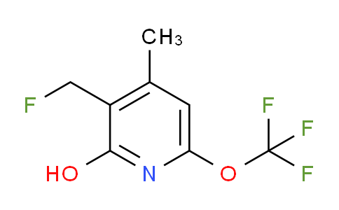 3-(Fluoromethyl)-2-hydroxy-4-methyl-6-(trifluoromethoxy)pyridine