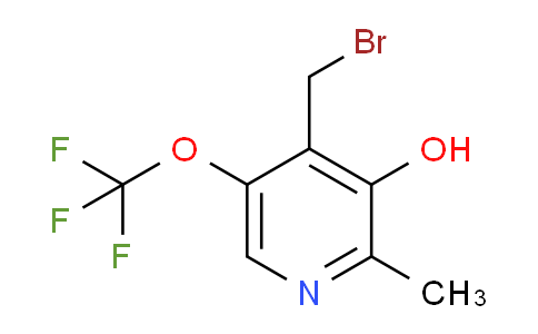 4-(Bromomethyl)-3-hydroxy-2-methyl-5-(trifluoromethoxy)pyridine