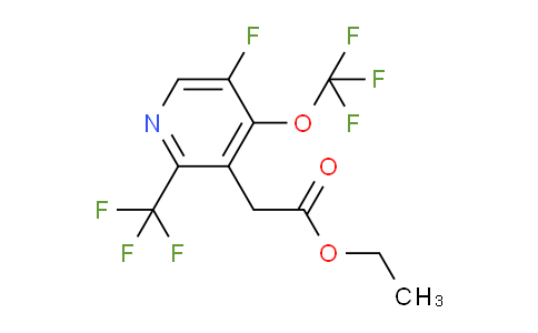 AM163292 | 1806743-55-4 | Ethyl 5-fluoro-4-(trifluoromethoxy)-2-(trifluoromethyl)pyridine-3-acetate