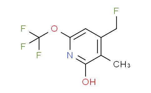 4-(Fluoromethyl)-2-hydroxy-3-methyl-6-(trifluoromethoxy)pyridine