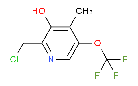 AM163297 | 1806237-13-7 | 2-(Chloromethyl)-3-hydroxy-4-methyl-5-(trifluoromethoxy)pyridine