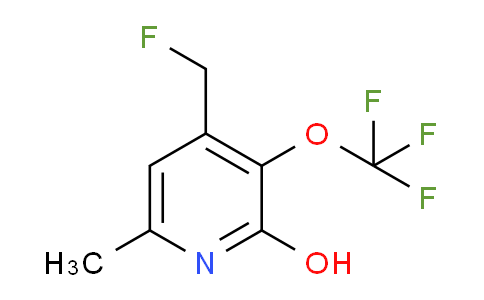 4-(Fluoromethyl)-2-hydroxy-6-methyl-3-(trifluoromethoxy)pyridine