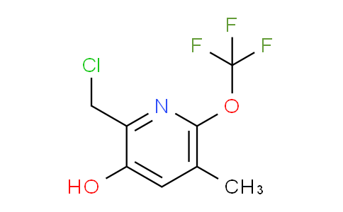 AM163301 | 1803945-79-0 | 2-(Chloromethyl)-3-hydroxy-5-methyl-6-(trifluoromethoxy)pyridine