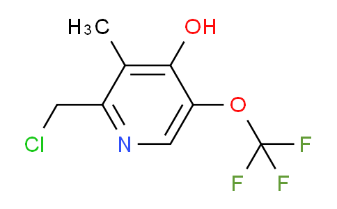 AM163302 | 1804826-63-8 | 2-(Chloromethyl)-4-hydroxy-3-methyl-5-(trifluoromethoxy)pyridine