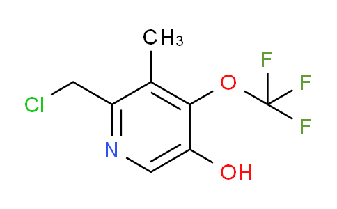 AM163305 | 1804814-56-9 | 2-(Chloromethyl)-5-hydroxy-3-methyl-4-(trifluoromethoxy)pyridine