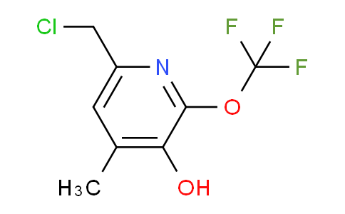 AM163308 | 1804814-59-2 | 6-(Chloromethyl)-3-hydroxy-4-methyl-2-(trifluoromethoxy)pyridine