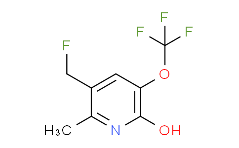 3-(Fluoromethyl)-6-hydroxy-2-methyl-5-(trifluoromethoxy)pyridine