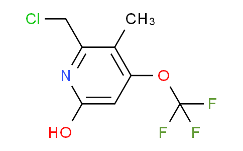 2-(Chloromethyl)-6-hydroxy-3-methyl-4-(trifluoromethoxy)pyridine