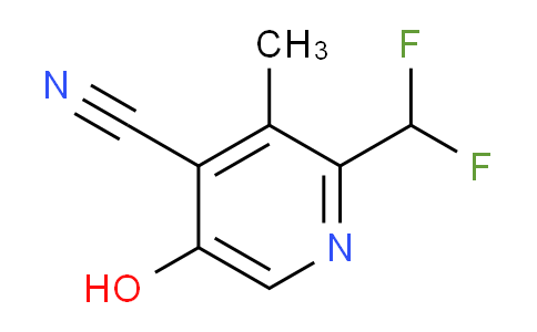 AM16332 | 1805356-46-0 | 4-Cyano-2-(difluoromethyl)-5-hydroxy-3-methylpyridine