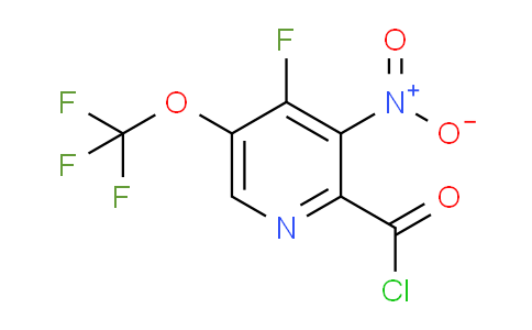 AM163320 | 1804759-80-5 | 4-Fluoro-3-nitro-5-(trifluoromethoxy)pyridine-2-carbonyl chloride