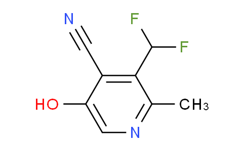 AM16334 | 1805356-56-2 | 4-Cyano-3-(difluoromethyl)-5-hydroxy-2-methylpyridine