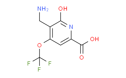 AM163347 | 1804833-52-0 | 3-(Aminomethyl)-2-hydroxy-4-(trifluoromethoxy)pyridine-6-carboxylic acid