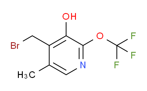 4-(Bromomethyl)-3-hydroxy-5-methyl-2-(trifluoromethoxy)pyridine