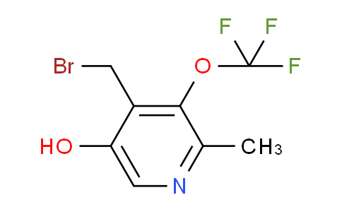 4-(Bromomethyl)-5-hydroxy-2-methyl-3-(trifluoromethoxy)pyridine