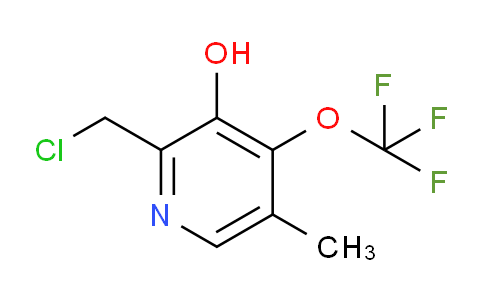 2-(Chloromethyl)-3-hydroxy-5-methyl-4-(trifluoromethoxy)pyridine