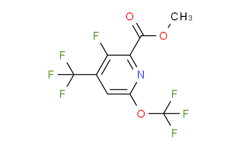 AM163366 | 1806262-23-6 | Methyl 3-fluoro-6-(trifluoromethoxy)-4-(trifluoromethyl)pyridine-2-carboxylate