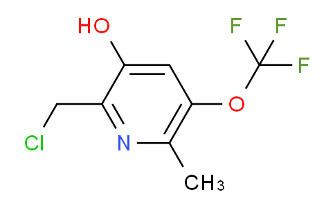 AM163367 | 1806237-17-1 | 2-(Chloromethyl)-3-hydroxy-6-methyl-5-(trifluoromethoxy)pyridine