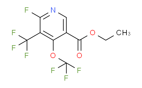 AM163371 | 1804339-53-4 | Ethyl 2-fluoro-4-(trifluoromethoxy)-3-(trifluoromethyl)pyridine-5-carboxylate