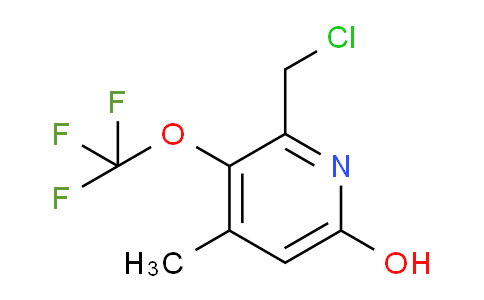 2-(Chloromethyl)-6-hydroxy-4-methyl-3-(trifluoromethoxy)pyridine