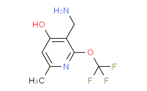 3-(Aminomethyl)-4-hydroxy-6-methyl-2-(trifluoromethoxy)pyridine