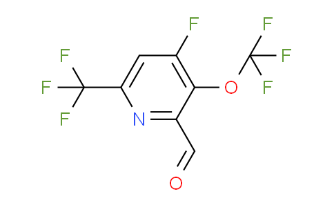 AM163396 | 1806156-37-5 | 4-Fluoro-3-(trifluoromethoxy)-6-(trifluoromethyl)pyridine-2-carboxaldehyde