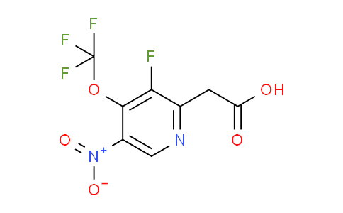 3-Fluoro-5-nitro-4-(trifluoromethoxy)pyridine-2-acetic acid