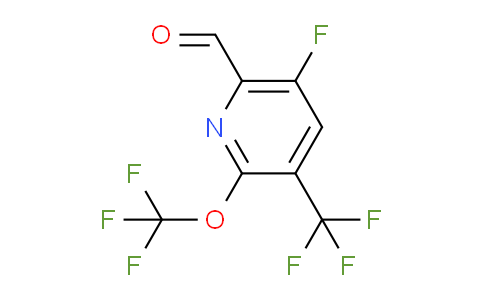 AM163398 | 1806721-97-0 | 5-Fluoro-2-(trifluoromethoxy)-3-(trifluoromethyl)pyridine-6-carboxaldehyde