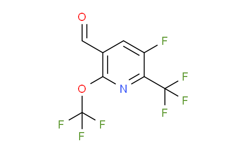AM163400 | 1805975-03-4 | 3-Fluoro-6-(trifluoromethoxy)-2-(trifluoromethyl)pyridine-5-carboxaldehyde