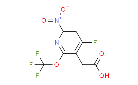 AM163405 | 1804817-95-5 | 4-Fluoro-6-nitro-2-(trifluoromethoxy)pyridine-3-acetic acid