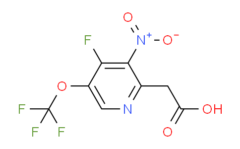 AM163407 | 1804745-94-5 | 4-Fluoro-3-nitro-5-(trifluoromethoxy)pyridine-2-acetic acid