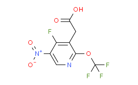 AM163410 | 1806724-02-6 | 4-Fluoro-5-nitro-2-(trifluoromethoxy)pyridine-3-acetic acid