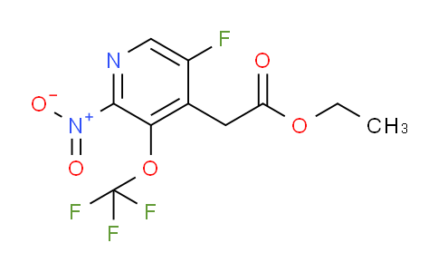 Ethyl 5-fluoro-2-nitro-3-(trifluoromethoxy)pyridine-4-acetate