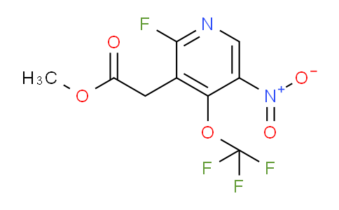 Methyl 2-fluoro-5-nitro-4-(trifluoromethoxy)pyridine-3-acetate