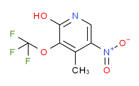 2-Hydroxy-4-methyl-5-nitro-3-(trifluoromethoxy)pyridine