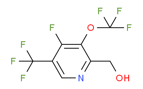 4-Fluoro-3-(trifluoromethoxy)-5-(trifluoromethyl)pyridine-2-methanol