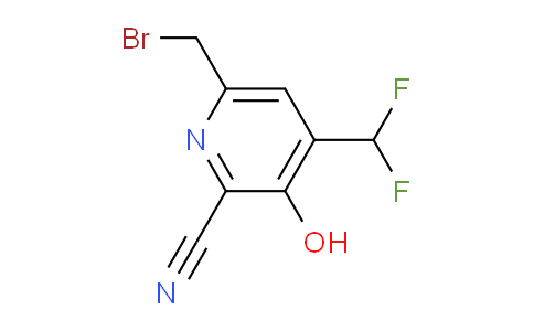 AM16345 | 1804494-23-2 | 6-(Bromomethyl)-2-cyano-4-(difluoromethyl)-3-hydroxypyridine