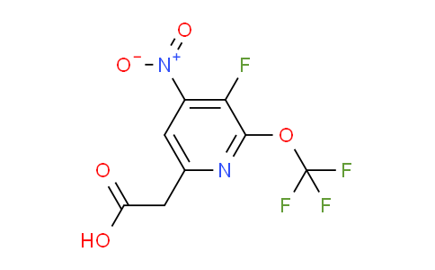 AM163460 | 1806723-87-4 | 3-Fluoro-4-nitro-2-(trifluoromethoxy)pyridine-6-acetic acid