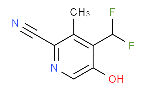 AM16347 | 1805087-95-9 | 2-Cyano-4-(difluoromethyl)-5-hydroxy-3-methylpyridine