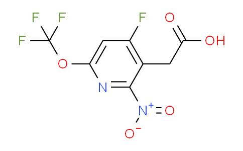 AM163470 | 1803657-10-4 | 4-Fluoro-2-nitro-6-(trifluoromethoxy)pyridine-3-acetic acid