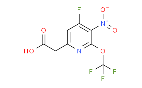 AM163473 | 1804308-00-6 | 4-Fluoro-3-nitro-2-(trifluoromethoxy)pyridine-6-acetic acid