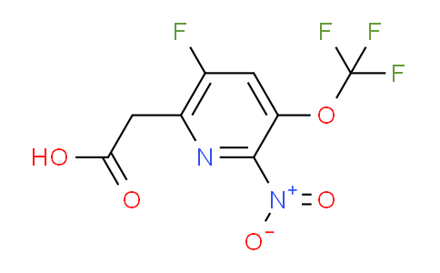 AM163478 | 1806257-77-1 | 5-Fluoro-2-nitro-3-(trifluoromethoxy)pyridine-6-acetic acid