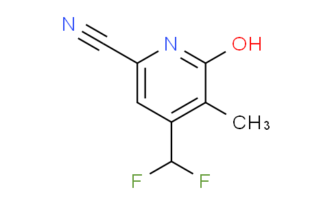 AM16348 | 1805355-97-8 | 6-Cyano-4-(difluoromethyl)-2-hydroxy-3-methylpyridine