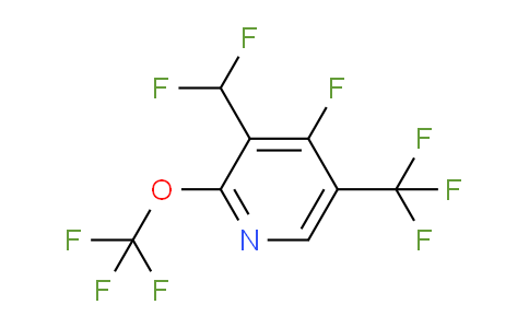 AM163481 | 1806027-39-3 | 3-(Difluoromethyl)-4-fluoro-2-(trifluoromethoxy)-5-(trifluoromethyl)pyridine