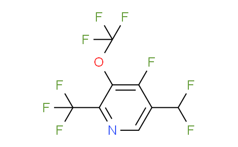 AM163484 | 1803666-46-7 | 5-(Difluoromethyl)-4-fluoro-3-(trifluoromethoxy)-2-(trifluoromethyl)pyridine