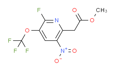 AM163488 | 1804308-25-5 | Methyl 2-fluoro-5-nitro-3-(trifluoromethoxy)pyridine-6-acetate